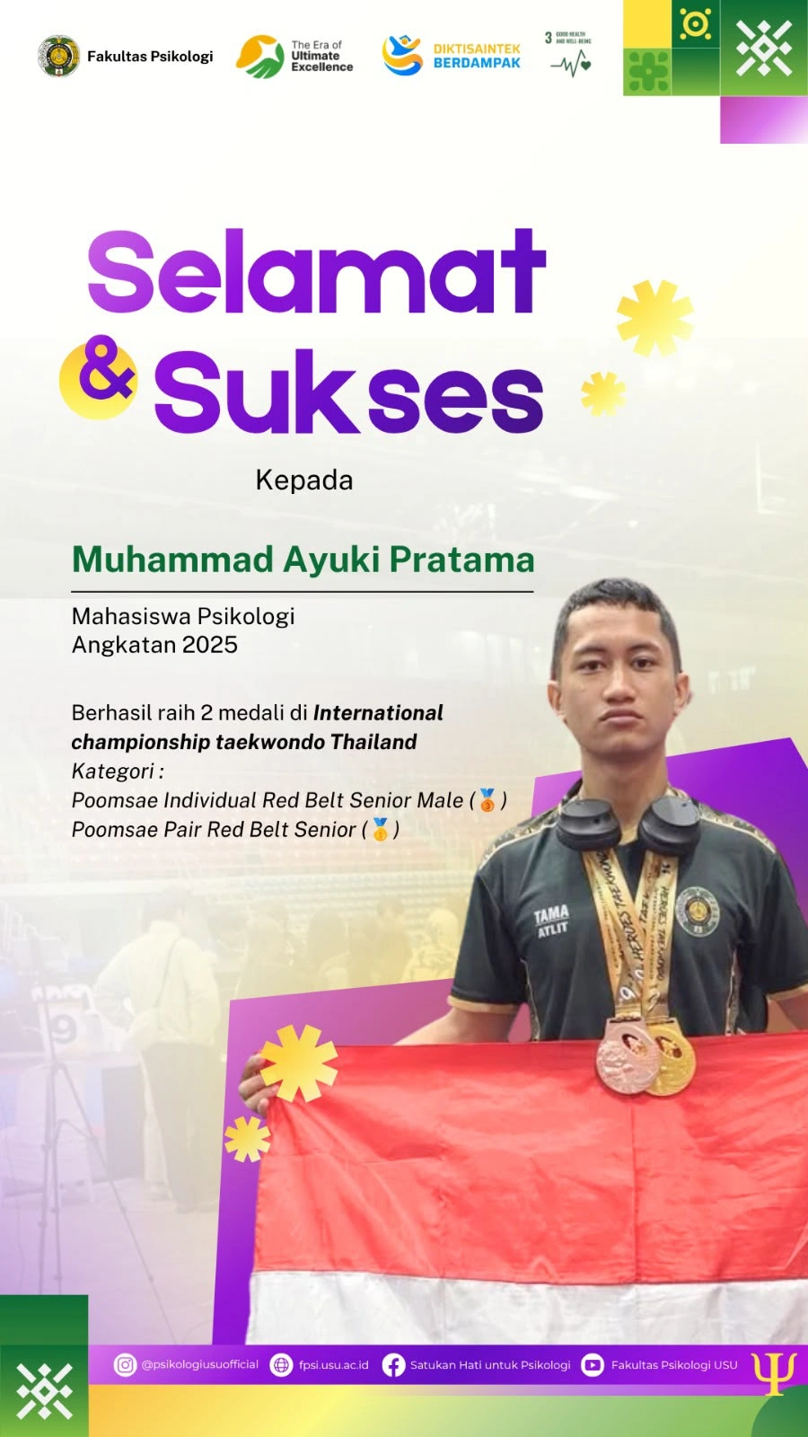 Prestasi Mahasiswa Fakultas Psikologi